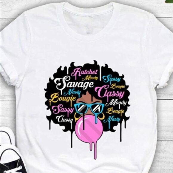 Ladies Cute Attitude T-shirt - Picture 1 of 3